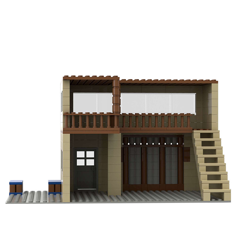 YEIBOBO ! DIY Military Series Building Bricks Model Set, Simulation Military War Scene Equipment Accessories for Kids 6+ (Eat Chicken House-254pcs