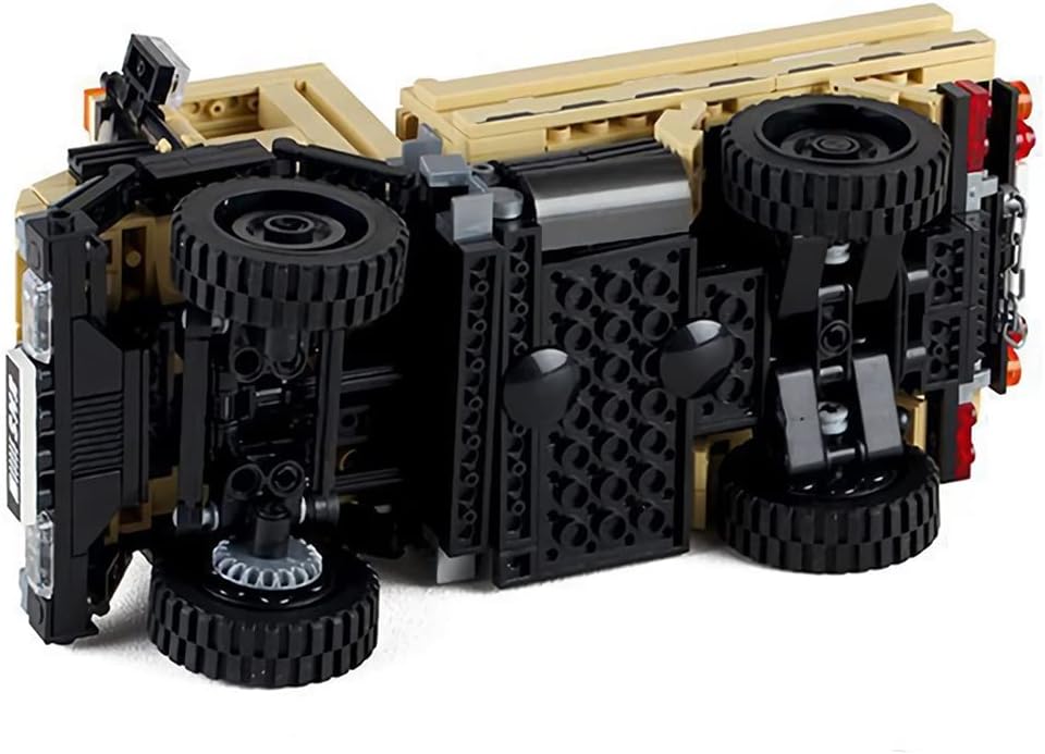 YEIBOBO ! Military Building Kit, Transporter Armored Vehicle Building Blocks Set for Kids 6+ (Super Truck-529pcs)