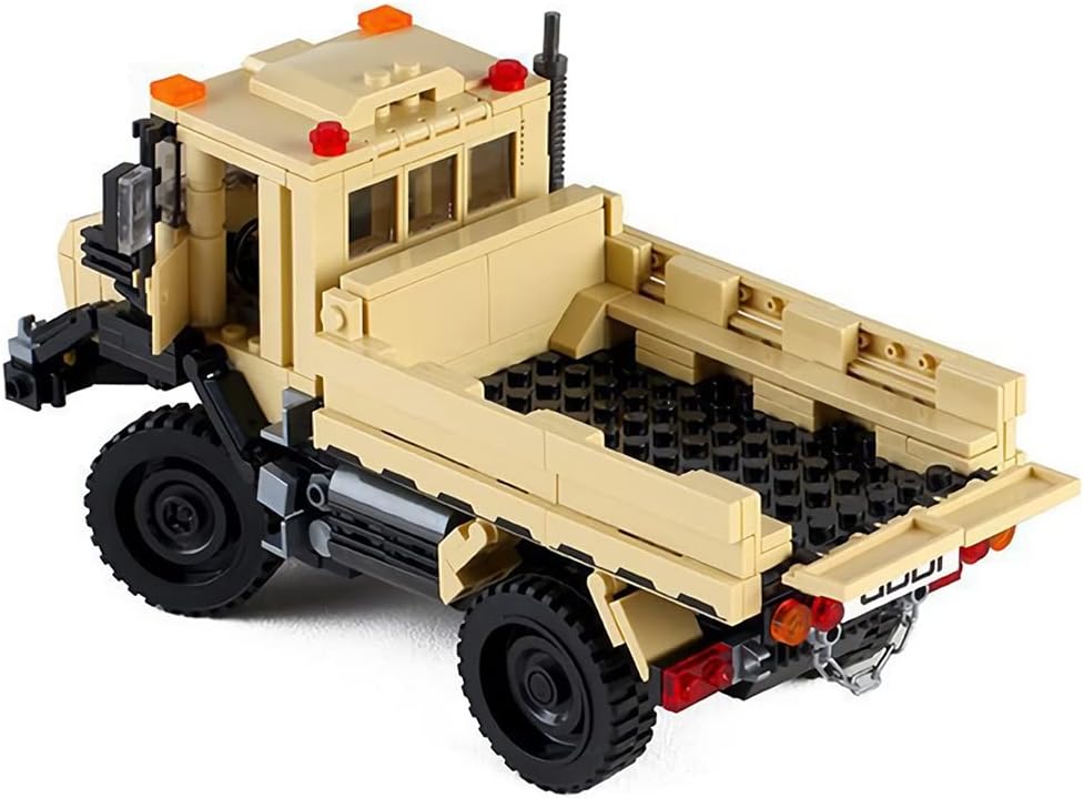 YEIBOBO ! Military Building Kit, Transporter Armored Vehicle Building Blocks Set for Kids 6+ (Super Truck-529pcs)