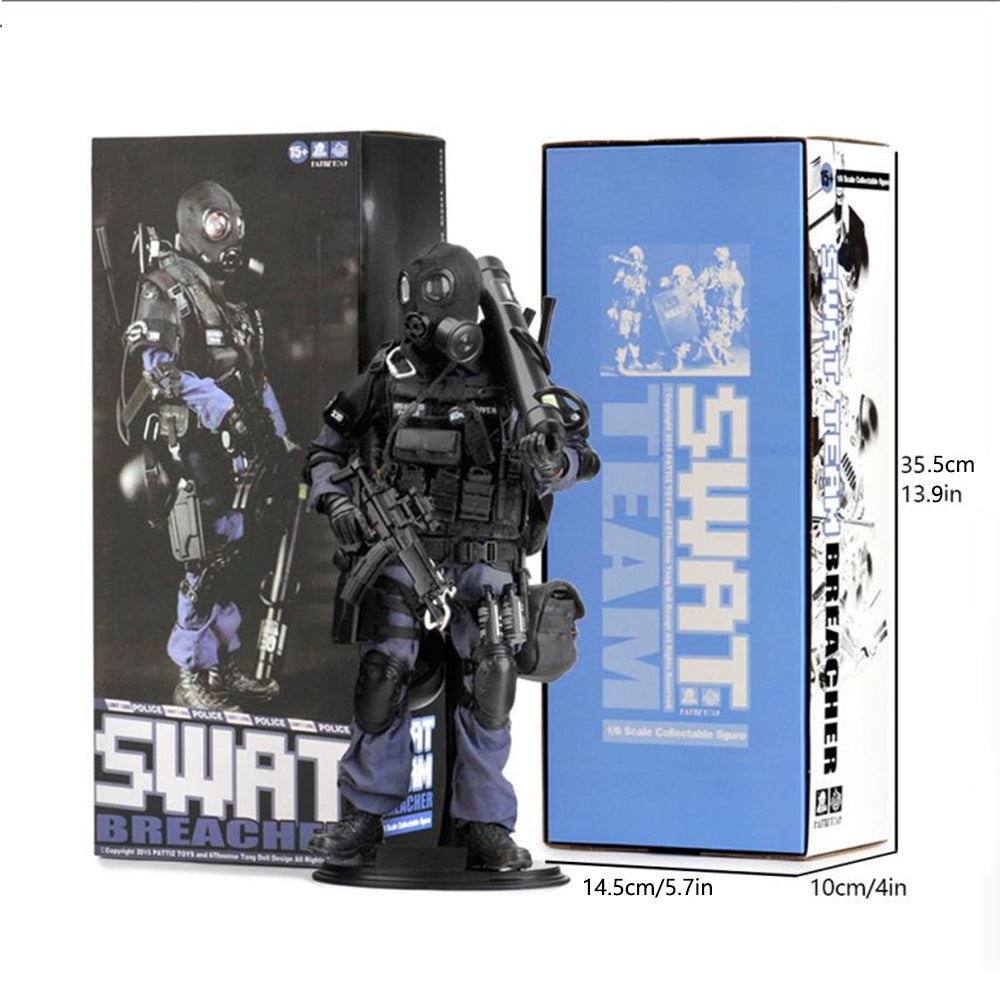 YEIBOBO ! 1/6 Highly Detail Special Forces 12inch Action Figure SWAT Team