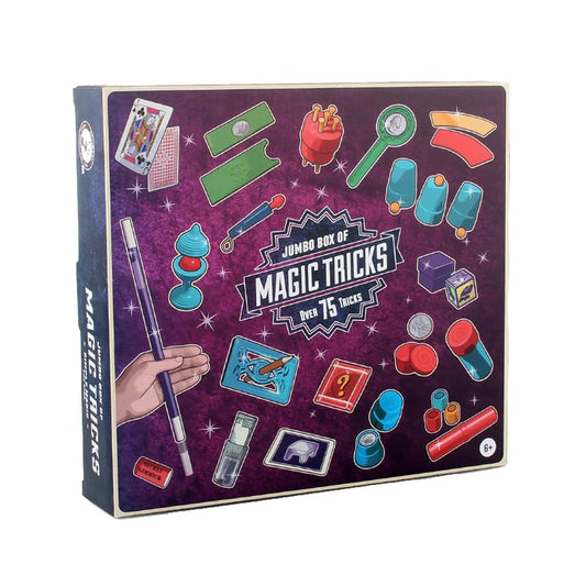 YEIBOBO ! Professional Magic Kit for Kids and Adults, Magic Set for Learning More Tricks for Beginners (75pcs)