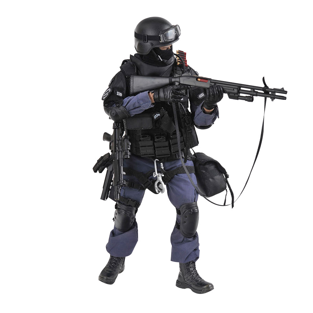 YEIBOBO ! 1/6 Highly Detail Special Forces 12inch Action Figure SWAT Team