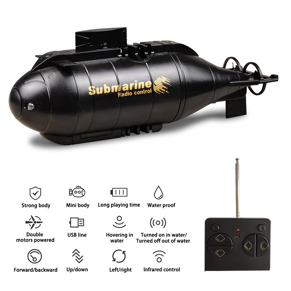 YEIBOBO ! 6 Channels Mini RC Submarine Toy