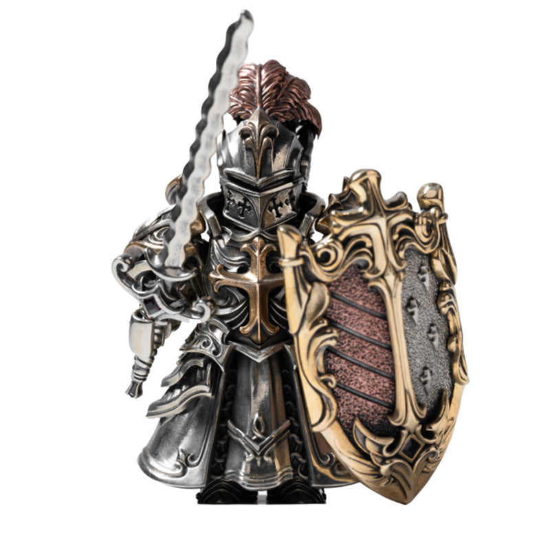High-end magnetic knight decompression toy ornaments